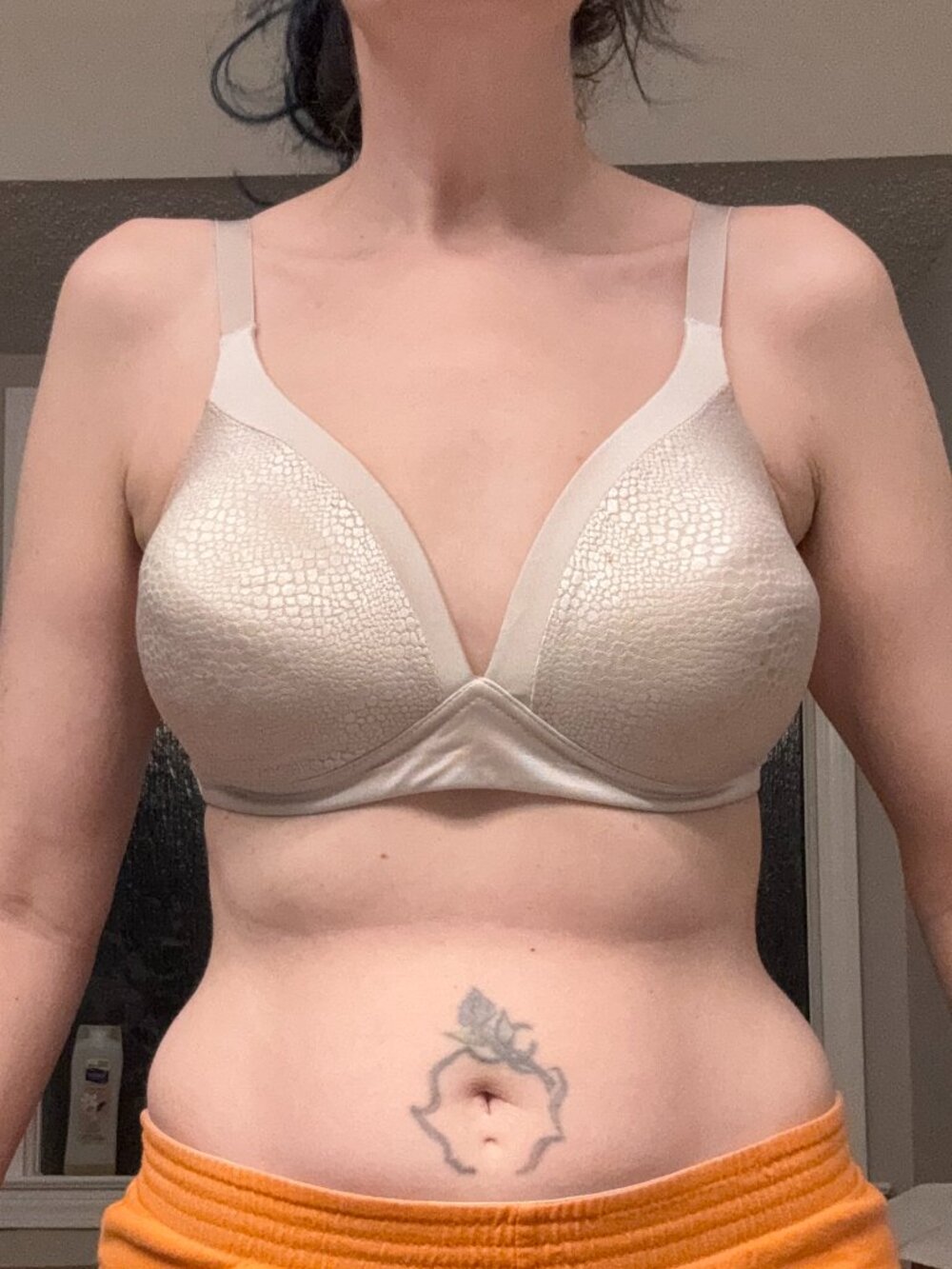 Off White Warner's 38D Bra